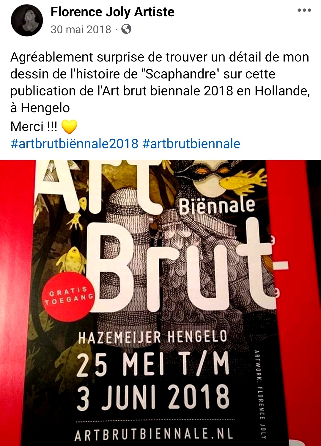 Biennale d'art brut, outsider en Hollande
