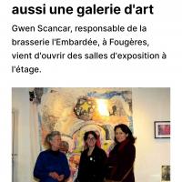 Galerie l'Embardéee à Fougères