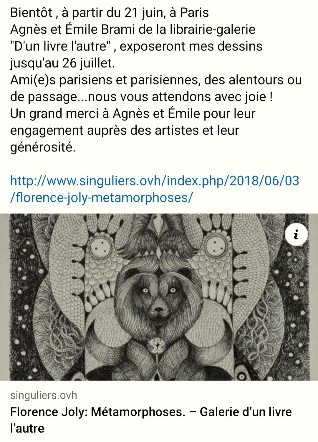 Expo solo Paris 2018
